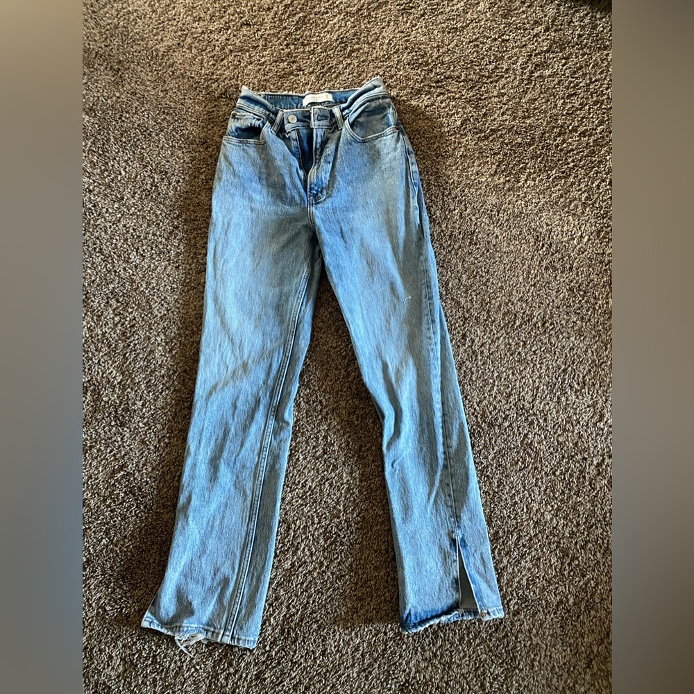 Abercrombie & Fitch 90's Straight Ultra High Rise Jeans